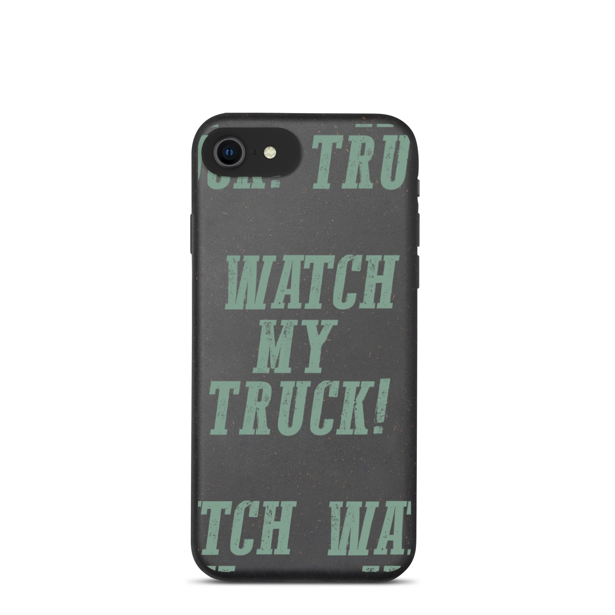 Watch My Truck Speckled iPhone case