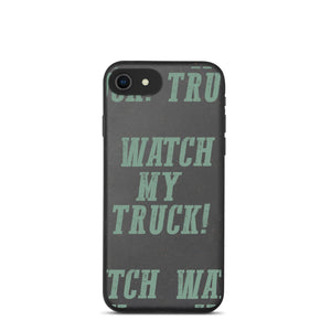 Watch My Truck Speckled iPhone case