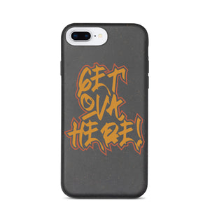Get Ova Here! Speckled iPhone case
