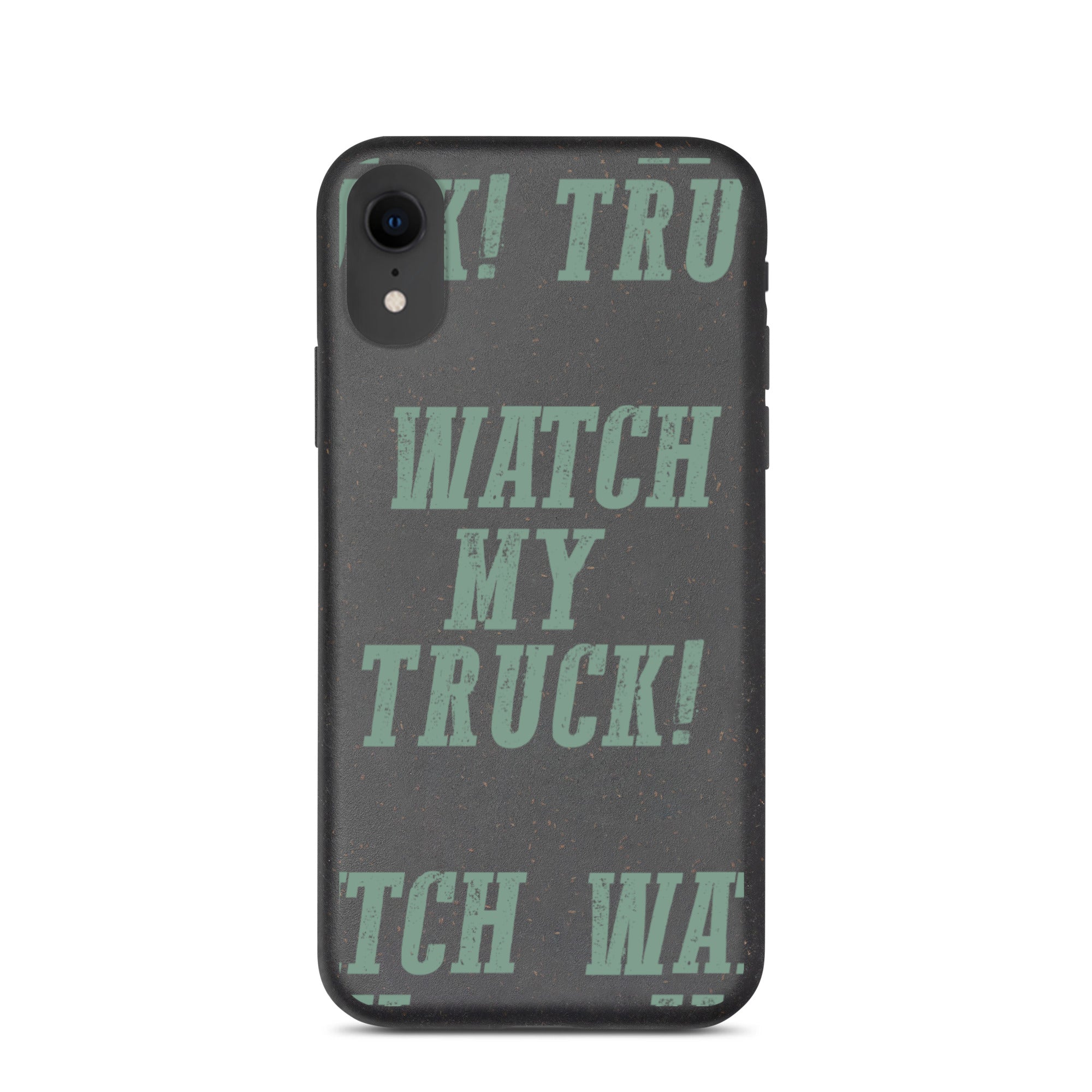 Watch My Truck Speckled iPhone case