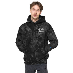 Neutral Drop Logo Unisex Champion tie-dye hoodie