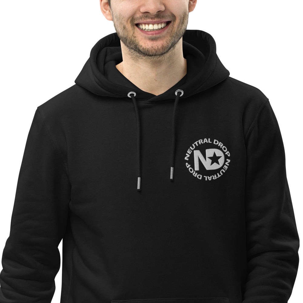 Neutral Drop Logo Unisex essential eco hoodie