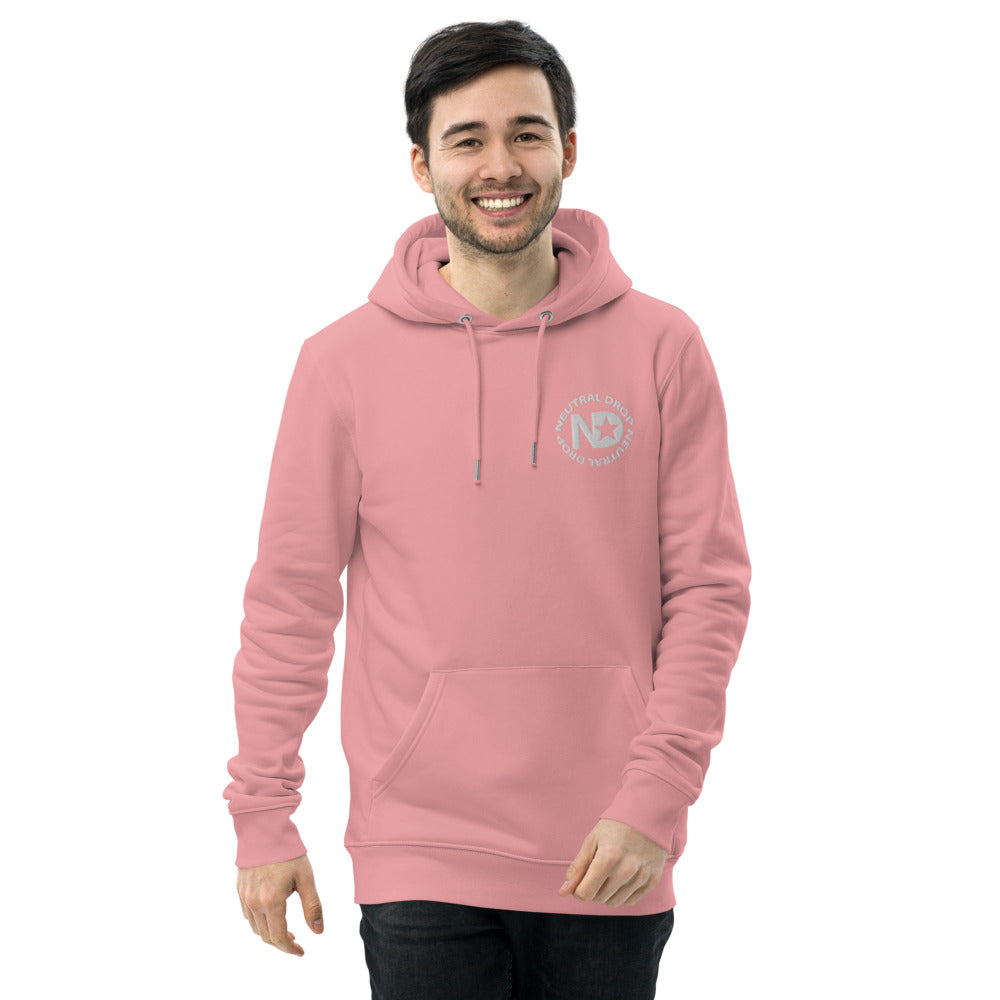 Neutral Drop Logo Unisex essential eco hoodie