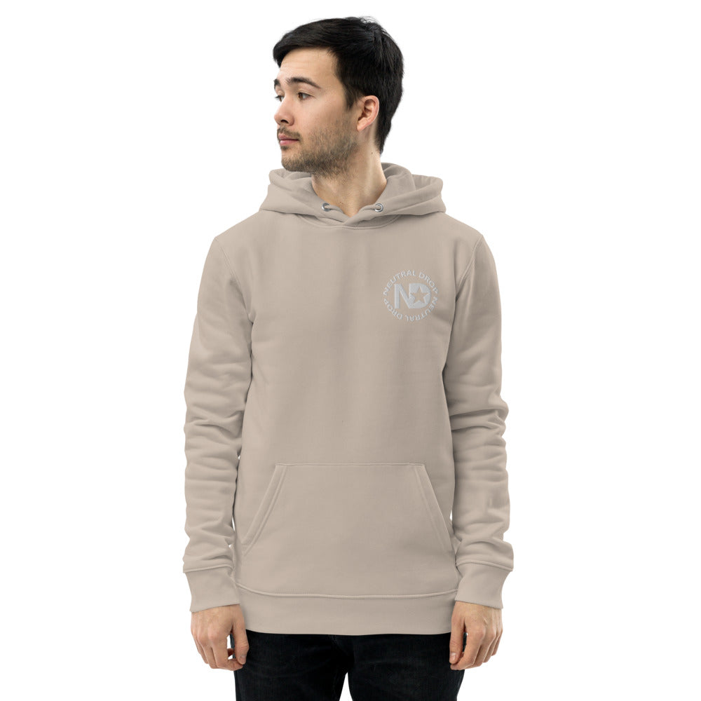 Neutral Drop Logo Unisex essential eco hoodie