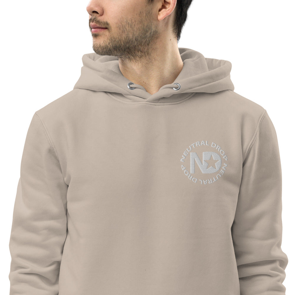 Neutral Drop Logo Unisex essential eco hoodie