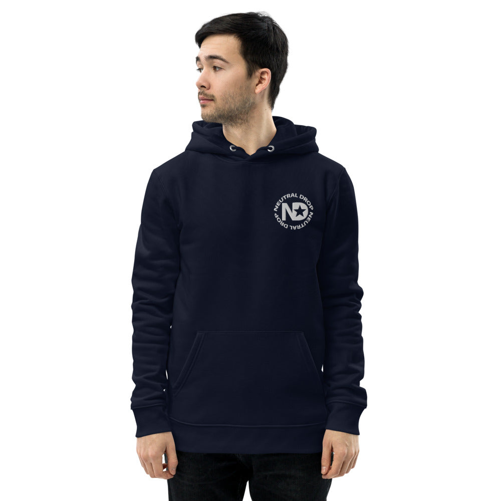 Neutral Drop Logo Unisex essential eco hoodie