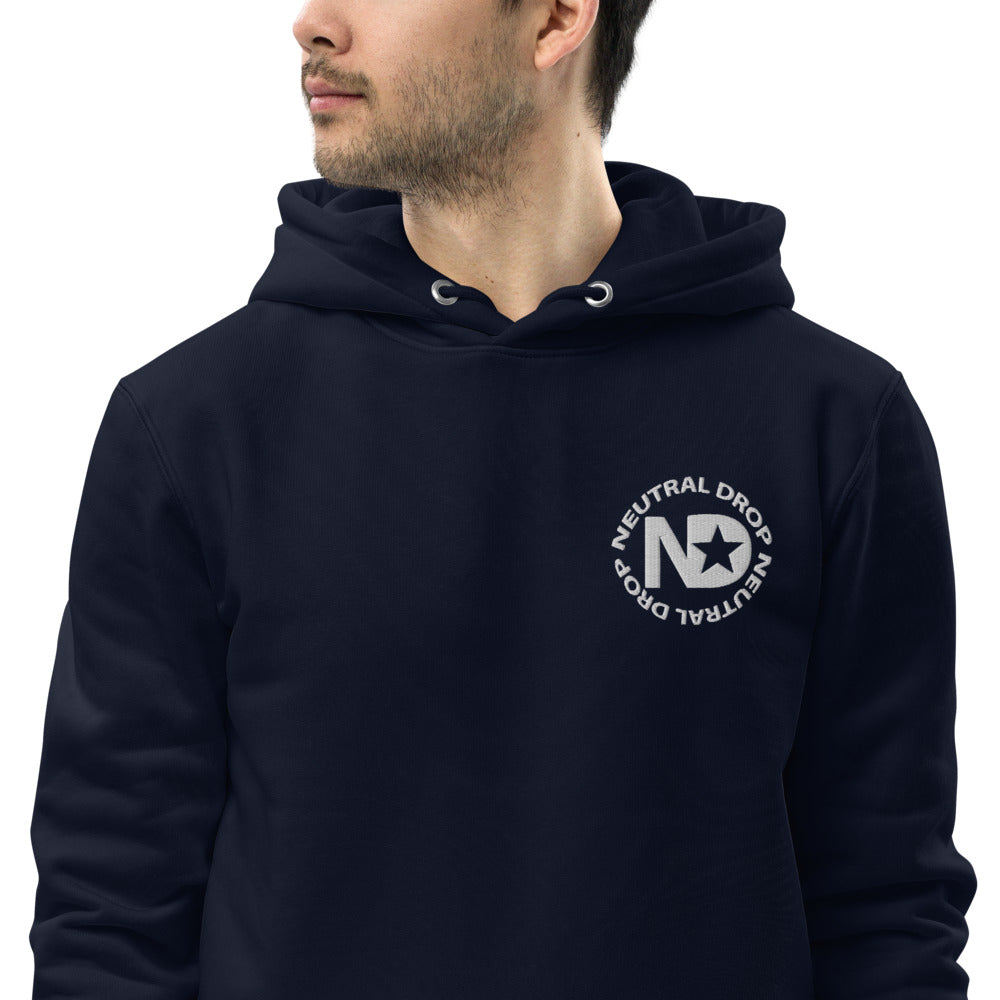 Neutral Drop Logo Unisex essential eco hoodie