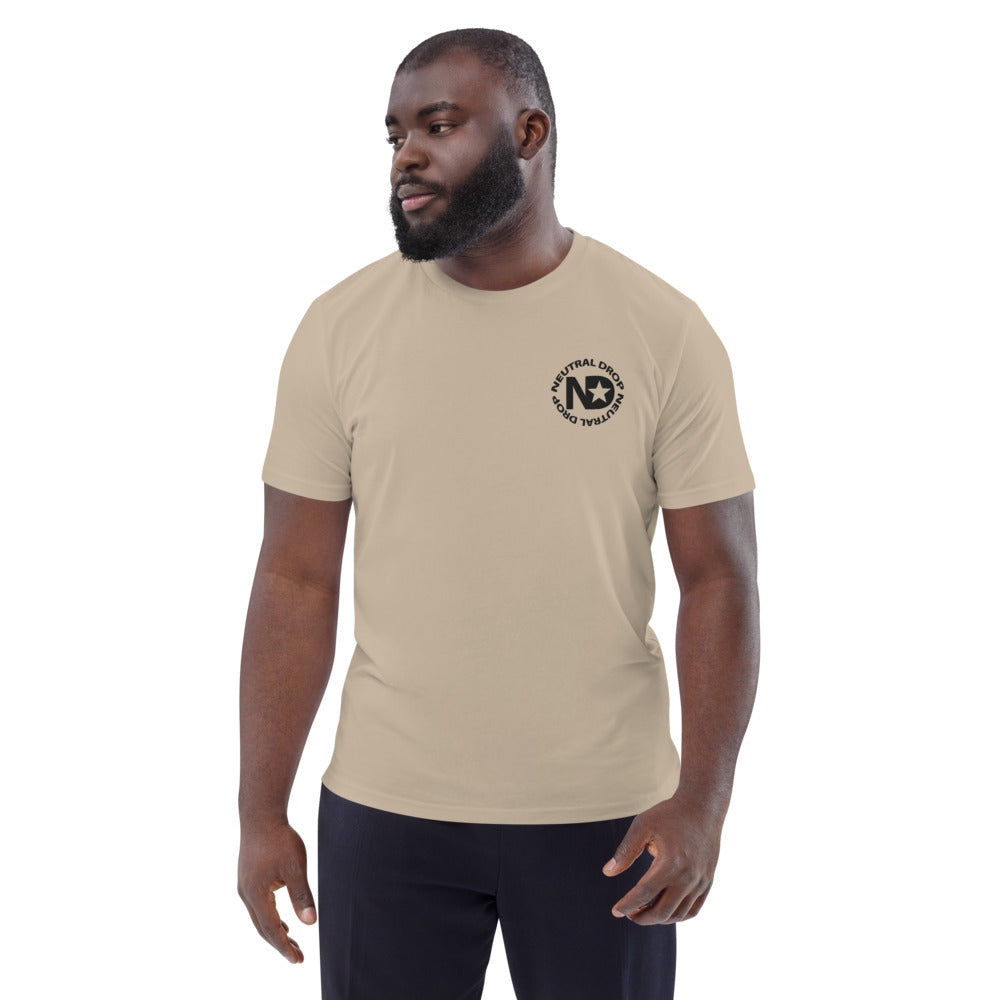 Neutral Drop Logo Unisex organic cotton t-shirt