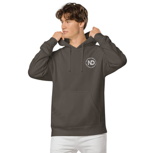 Unisex pigment-dyed hoodie