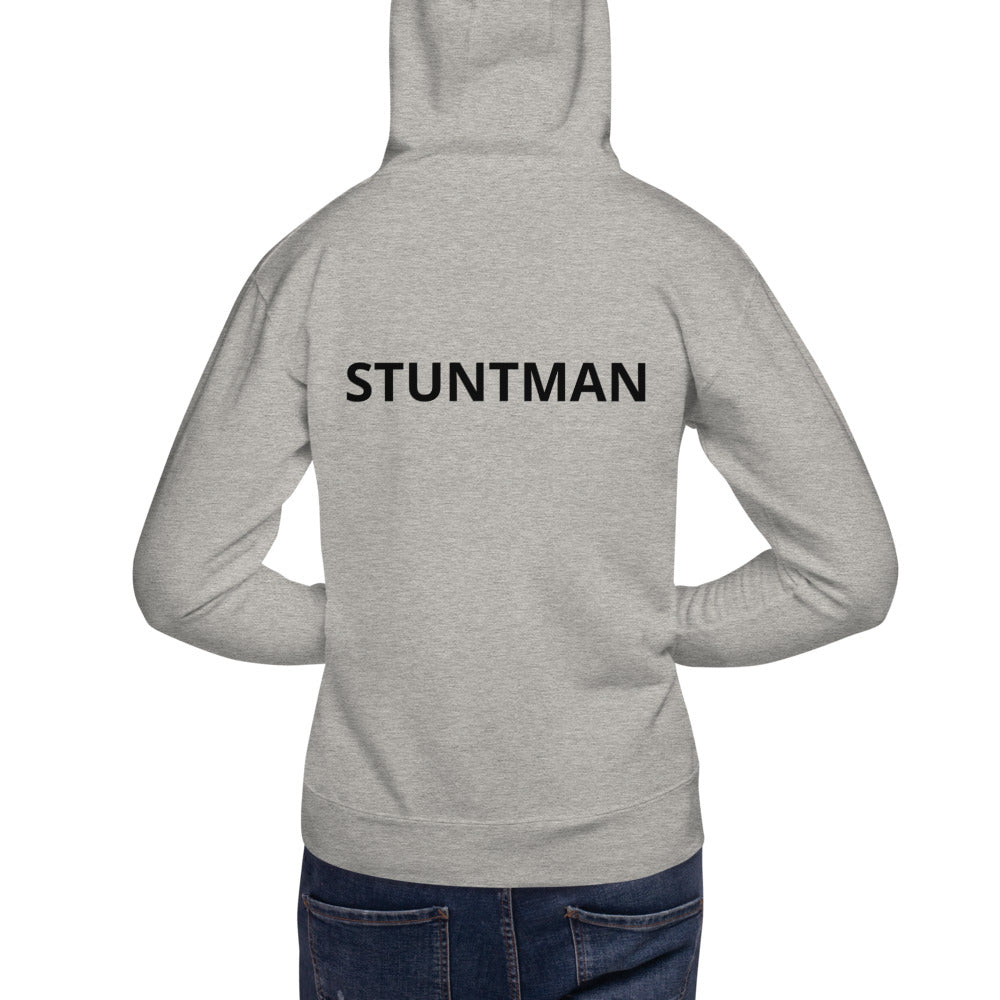 Neutral Drop Hoodie W/Stuntman On Back
