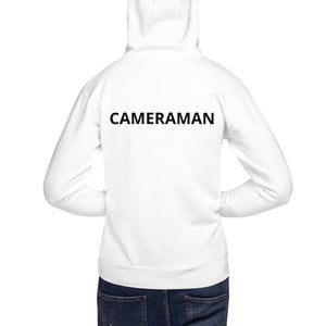 Neutral Drop Hoodie W/Cameraman On Back