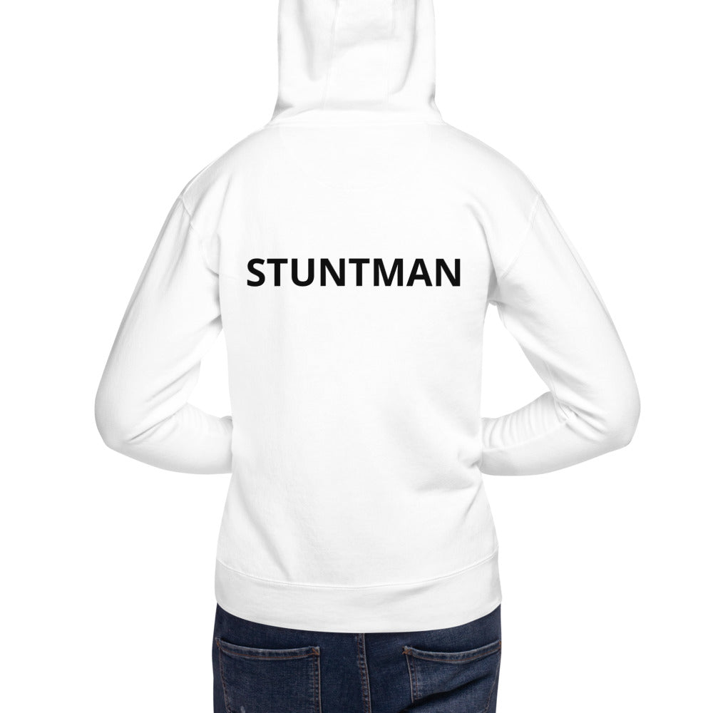 Neutral Drop Hoodie W/Stuntman On Back