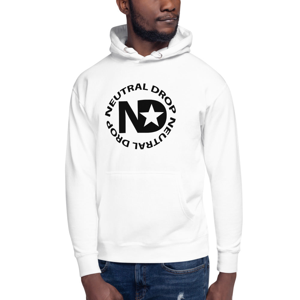 Neutral Drop Hoodie W/Stuntman On Back