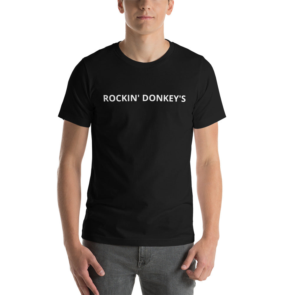 Rockin' Donkey's Neutral Drop Tee W/Logo on Back T-Shirt