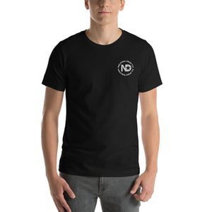 Neutral Drop Logo on Front/Neutral Dropper For Life on Back Unisex t-shirt