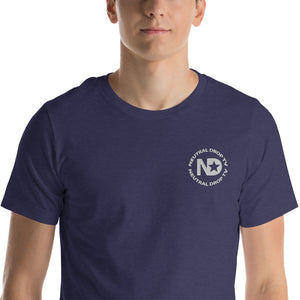 Neutral Drop Logo on Front/Neutral Dropper For Life on Back Unisex t-shirt