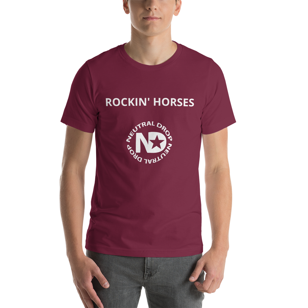 Rockin' Horses Neutral Drop T-Shirt