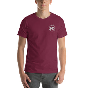 Neutral Drop Logo on Front/Neutral Dropper For Life on Back Unisex t-shirt