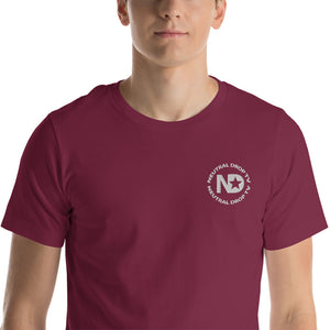 Neutral Drop Logo on Front/Neutral Dropper For Life on Back Unisex t-shirt