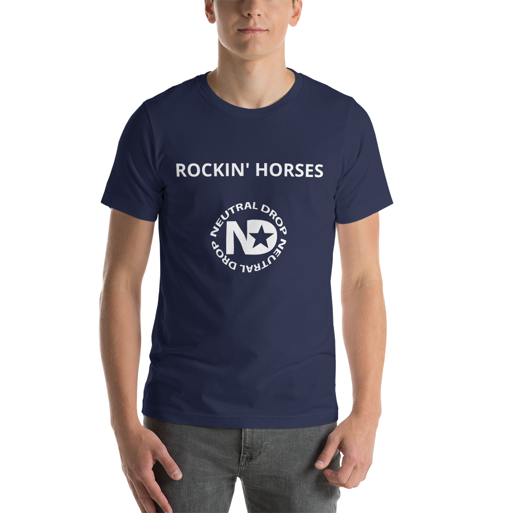 Rockin' Horses Neutral Drop T-Shirt