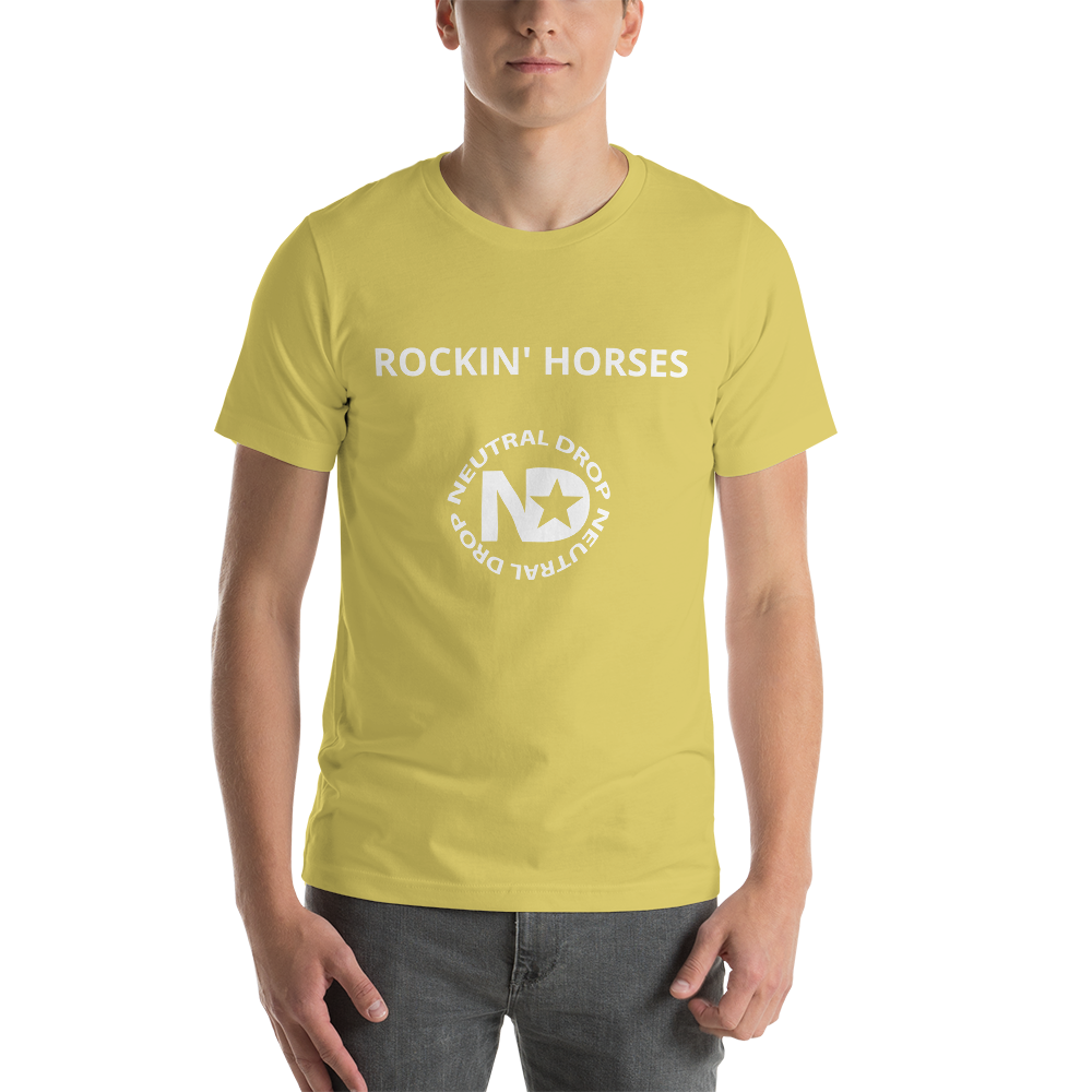 Rockin' Horses Neutral Drop T-Shirt