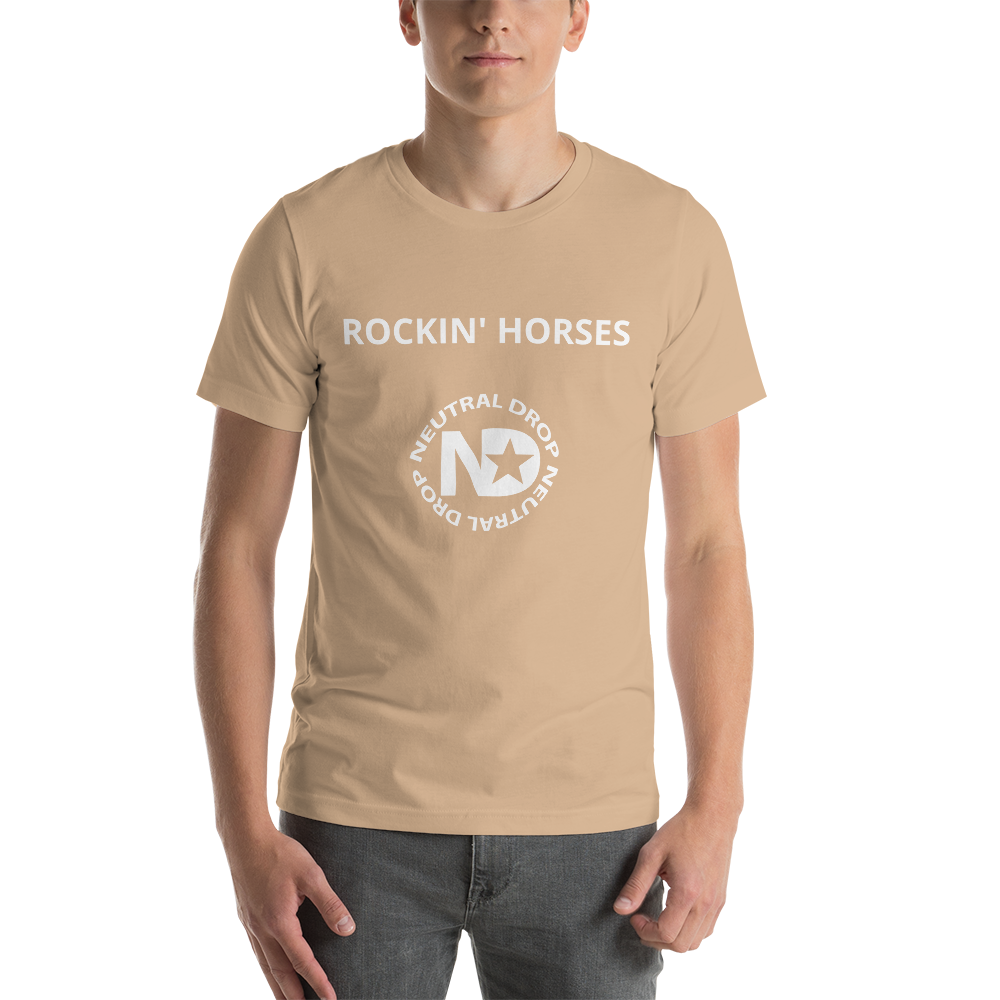 Rockin' Horses Neutral Drop T-Shirt