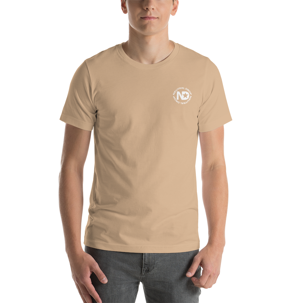 Small Neutral Drop Logo Front /She's A Glowa Folks! T-Shirt