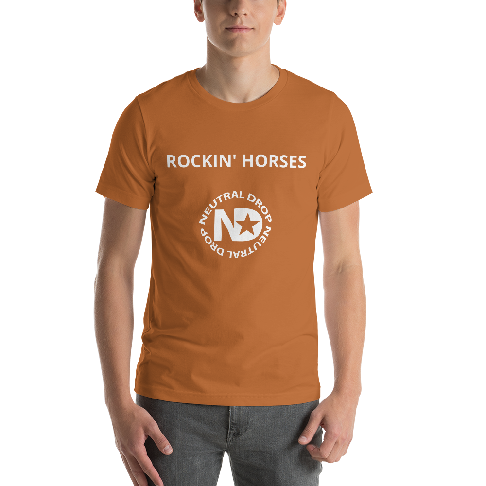 Rockin' Horses Neutral Drop T-Shirt