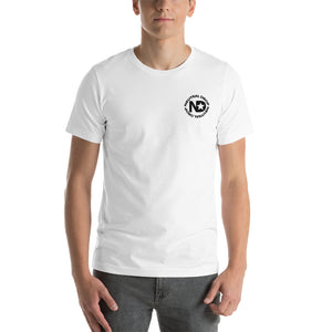 Neutral Drop Logo on Fron/What's It Got Stuntman on Back Unisex t-shirt