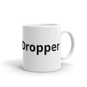 Neutral Dropper White glossy mug