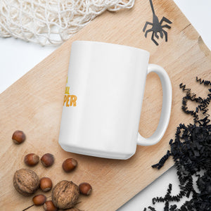 I'm a Neutral Dropper White glossy mug