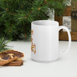 Get Ova Here! White glossy mug